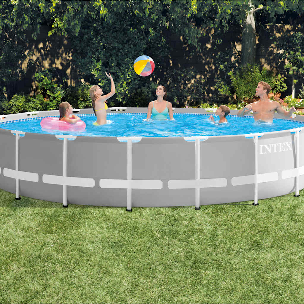 INTEX Pool-Set Prism Frame Rund 549x122 cm 26732GN