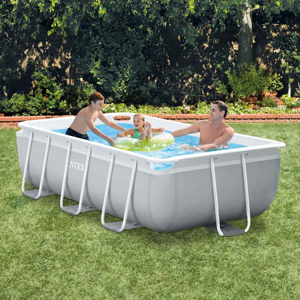 INTEX Pool-Set Prism Frame Rechteckig 300x175x80 cm