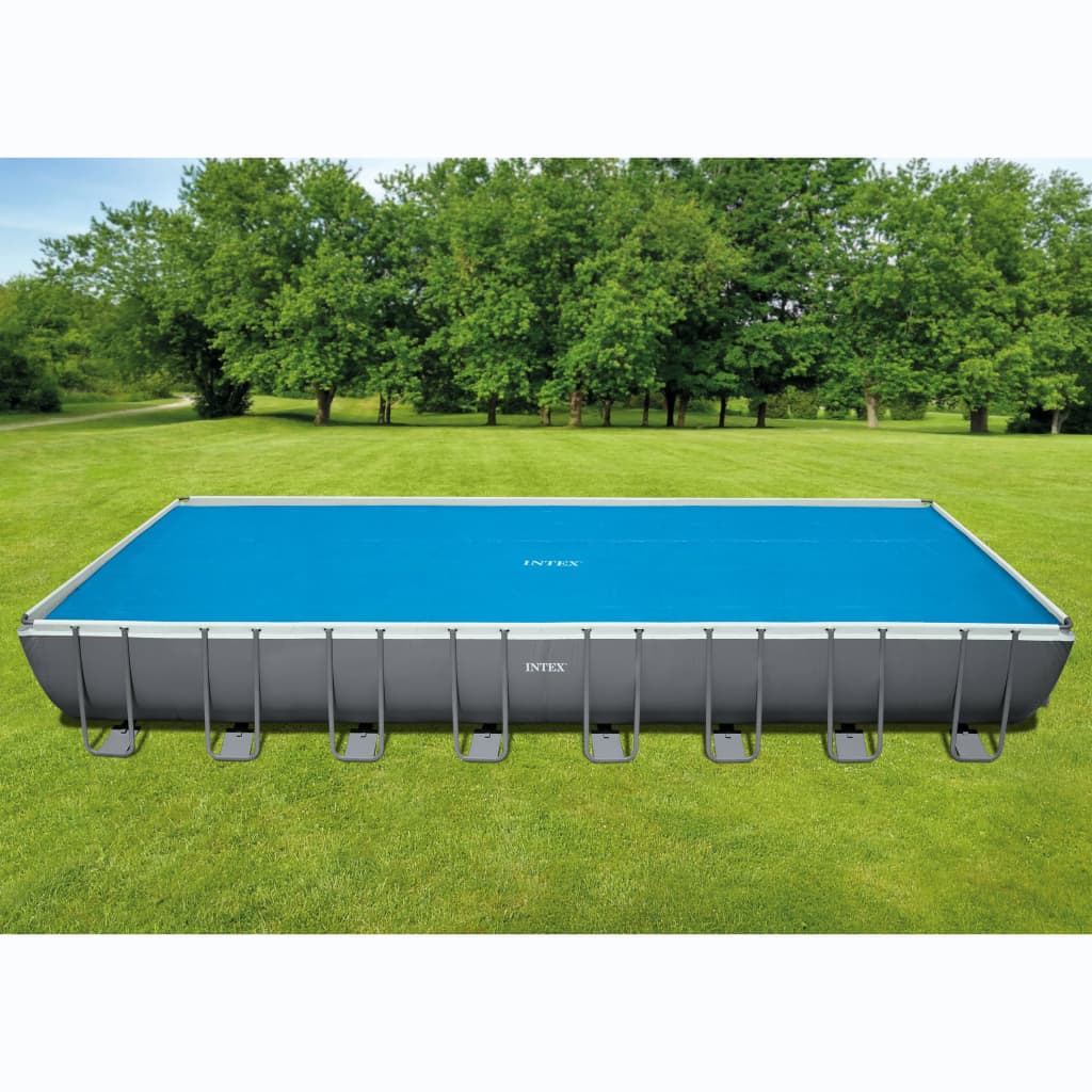 Intex solopvarmet poolovertræk 975x488 cm rektangulær