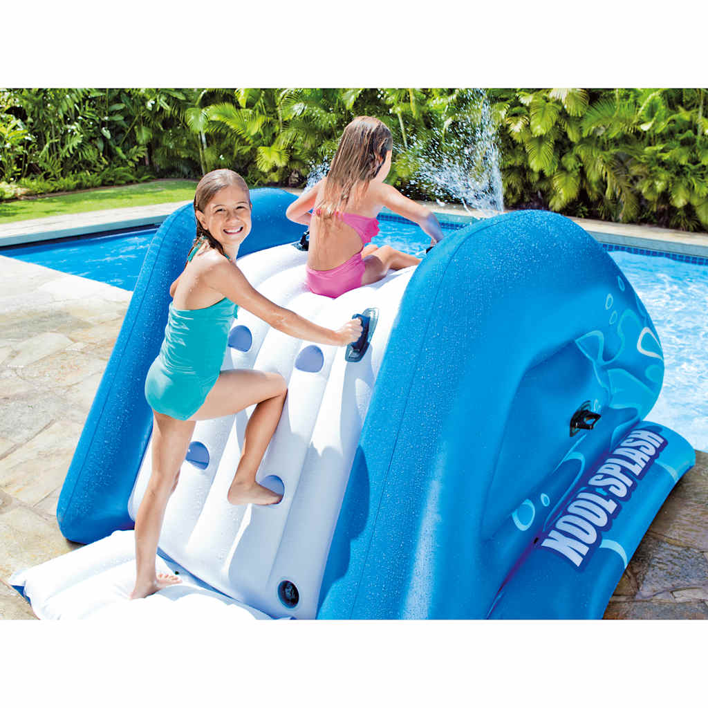 INTEX Waterglijbaan Kool Splash opblaasbaar blauw afbeelding