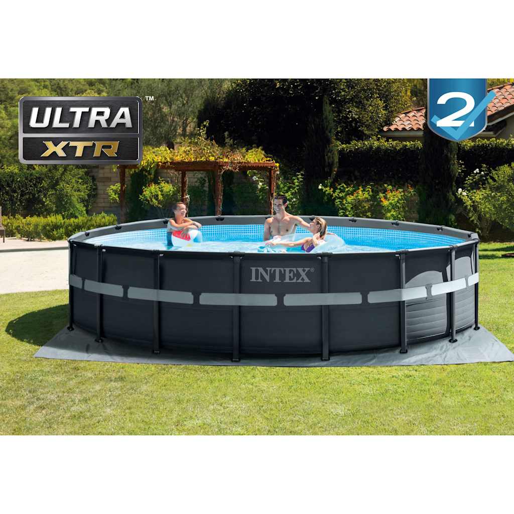 INTEX Ultra XTR Frame-Pool 549x132 cm mit Sandfilterpumpe