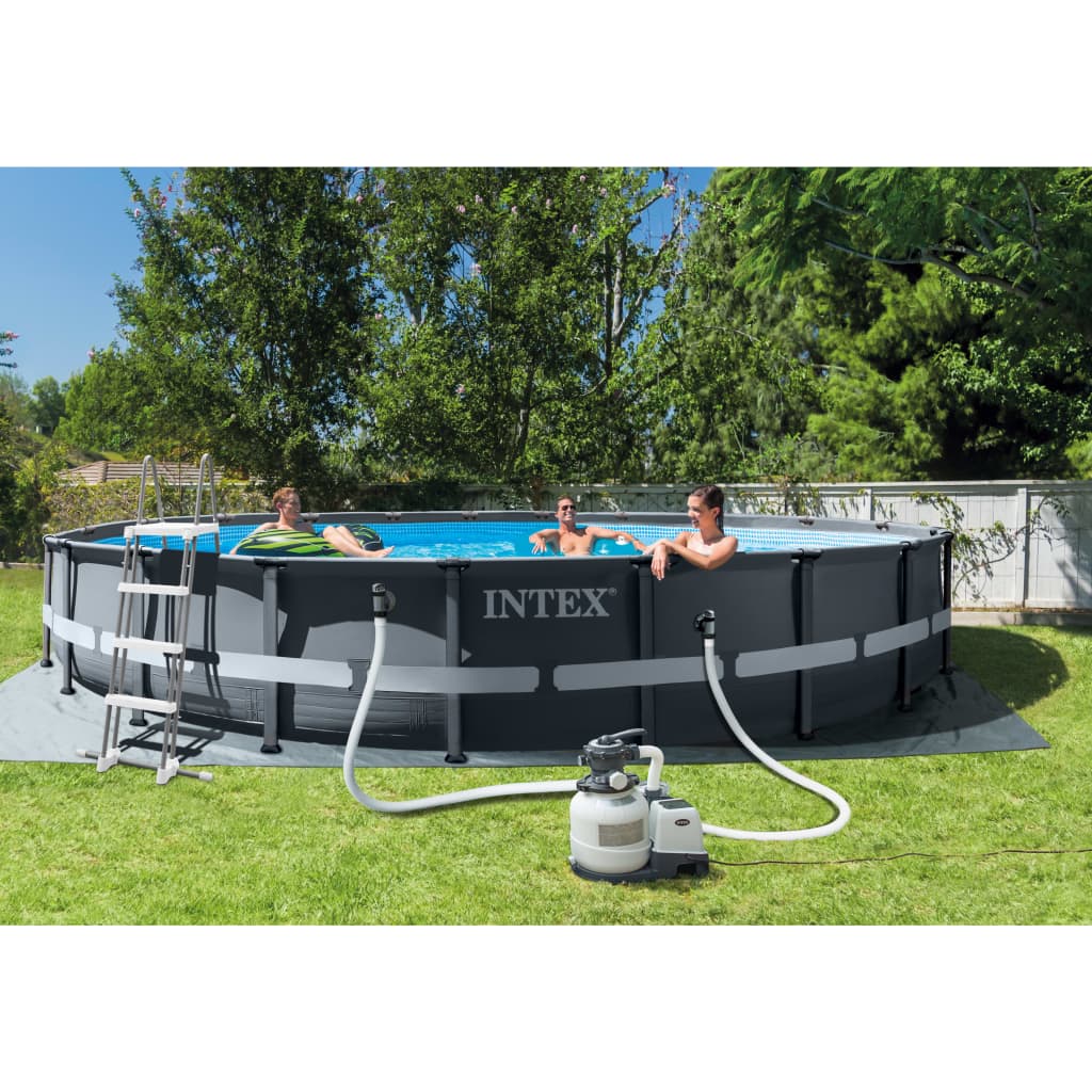 Intex Ultra XTR Frame swimmingpool 610x122 cm rundt