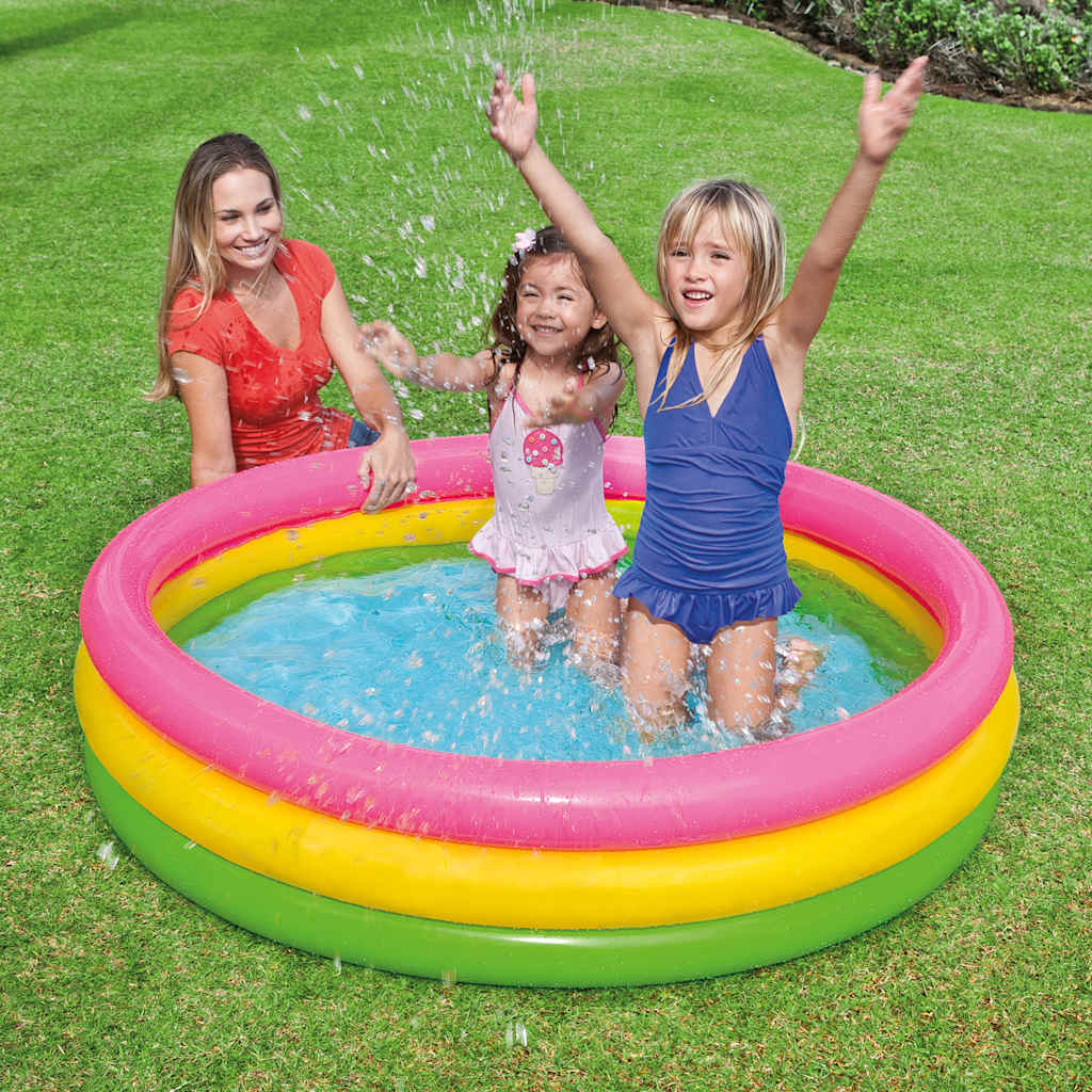 INTEX Sunset Aufblasbarer Pool 3 Ringe 147x33 cm