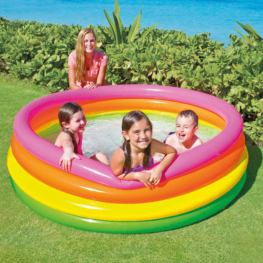 INTEX Sunset Aufblasbarer Pool 4 Ringe 168x46 cm