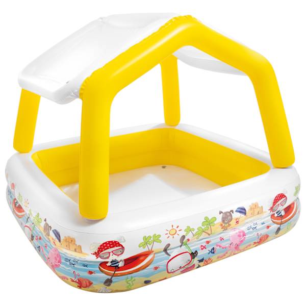 Intex t&auml;ispumbatav p&auml;ikesevarjuga bassein 157x157x122 cm