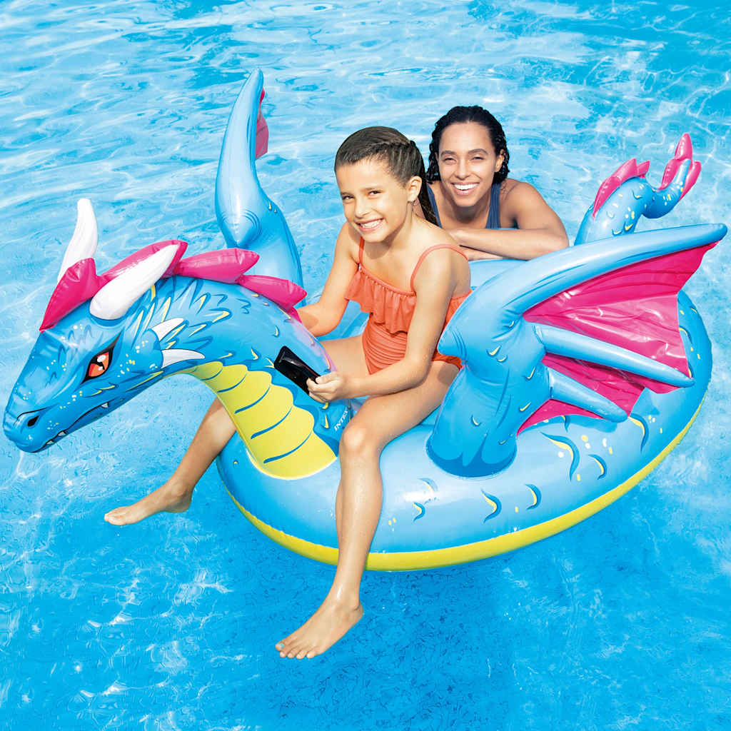 Intex Jucărie de piscină dragon ride-on, 201x191 cm