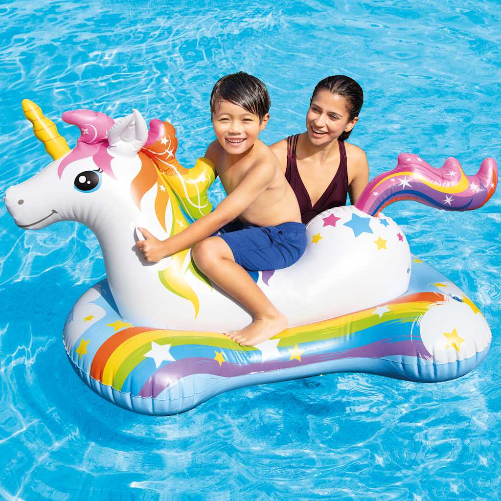 Intex Jucărie de piscină unicorn ride-on, 163x86 cm