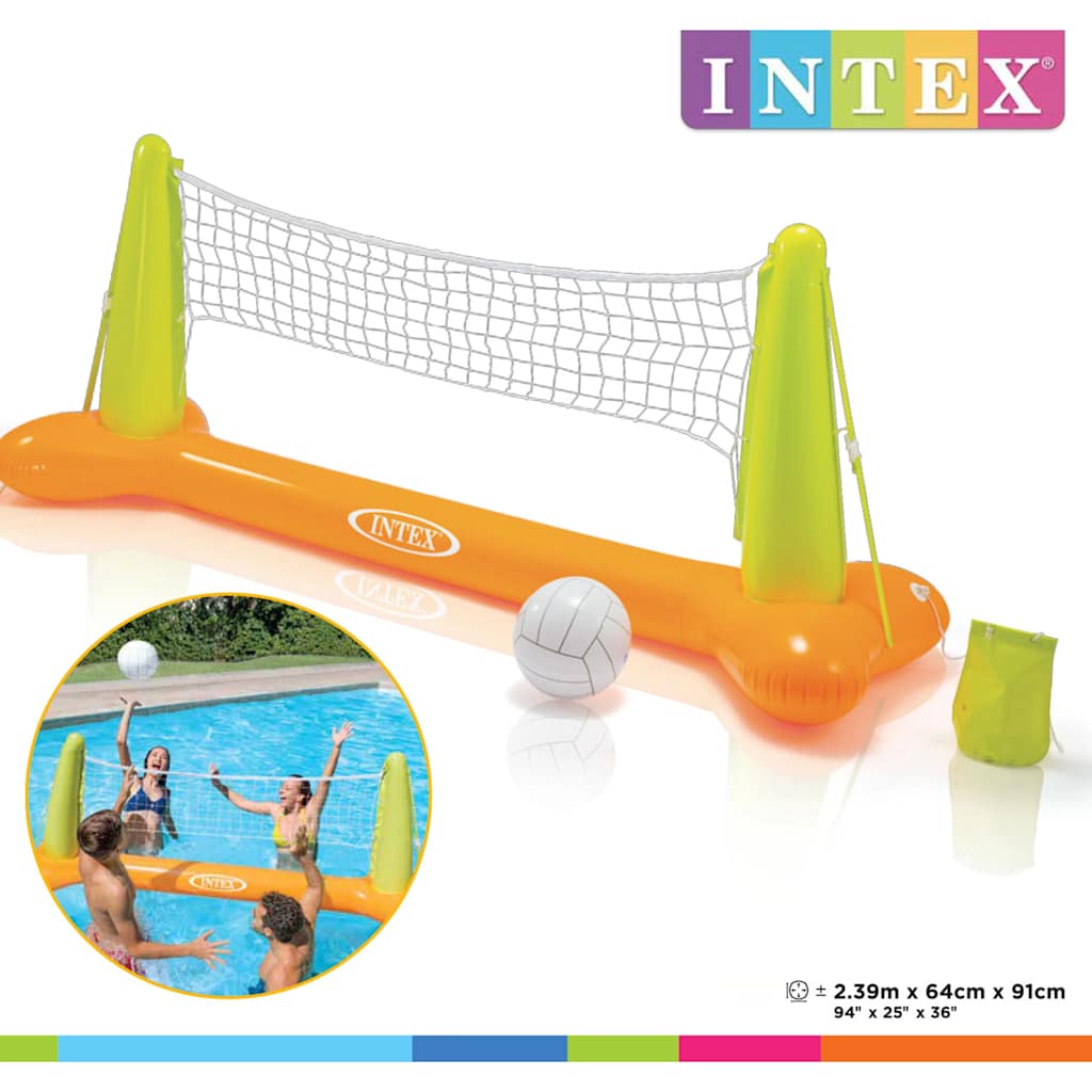 Thumbnail - INTEX Pool Volleyball-Set Aufblasbar 239x64x91 cm