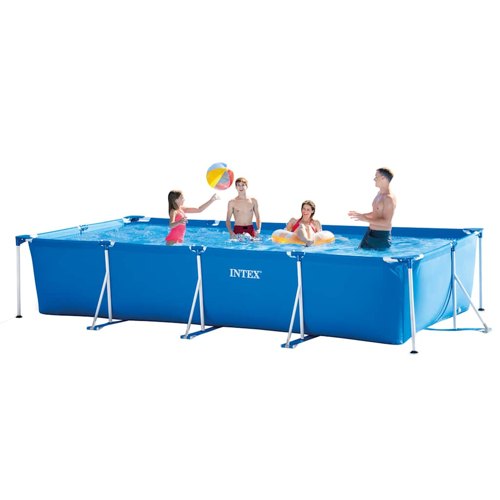 INTEX Pool Rectangular Frame 450x220x84 cm 28273NP