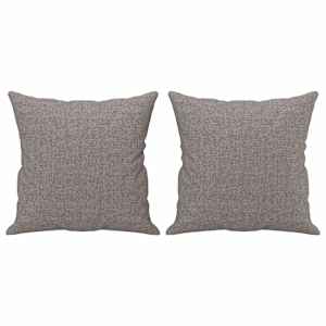 2místná pohovka s polštáři taupe 120 cm textil - obrázek 5