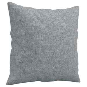 2místná pohovka s polštáři světle šedá 140 cm textil - obrázek 6