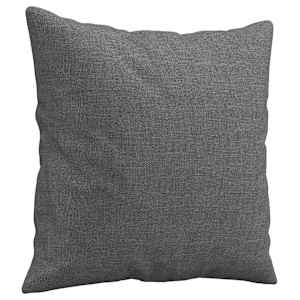 3místná pohovka s polštáři tmavě šedá 180 cm textil - obrázek 6
