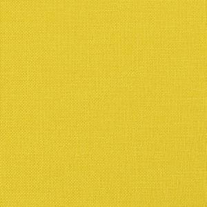 Křeslo s podnožkou světle žluté 60 cm textil - obrázek 6