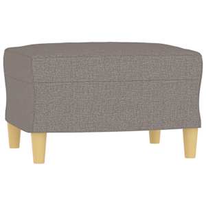 3místná pohovka s podnožkou taupe 180 cm textil - obrázek 5