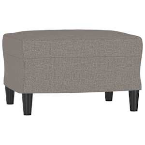 3místná pohovka s podnožkou taupe 180 cm textil - obrázek 5