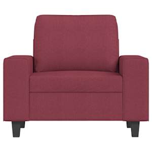 Křeslo s podnožkou vínové 60 cm textil - obrázek 4