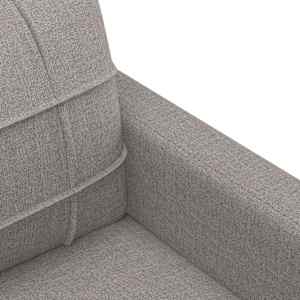 3dílná sedací souprava s polštáři taupe textil - obrázek 8