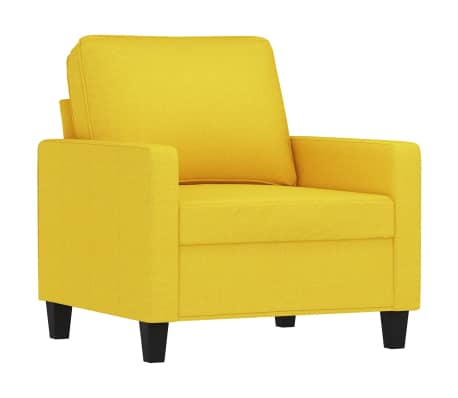 vidaXL 3-dielna sedacia s&uacute;prava s vank&uacute;&scaron;mi bledožlt&aacute; l&aacute;tka