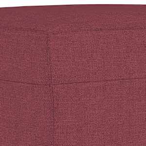4dílná sedací souprava s poduškami vínová textil - obrázek 8