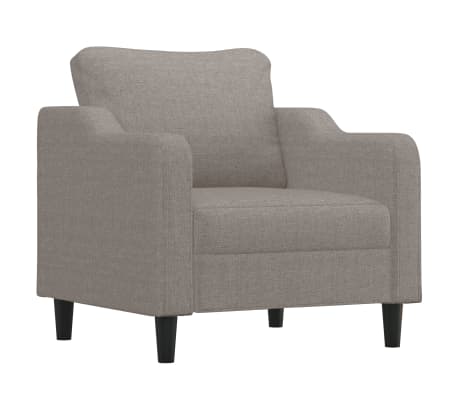 vidaXL 4d&iacute;ln&aacute; sedac&iacute; souprava s podu&scaron;kami taupe textil
