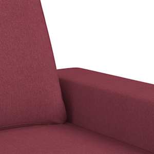 2dílná sedací souprava vínová textil - obrázek 5