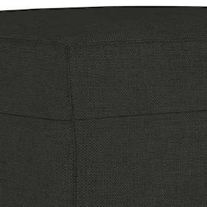 3dílná sedací souprava černá textil - obrázek 7