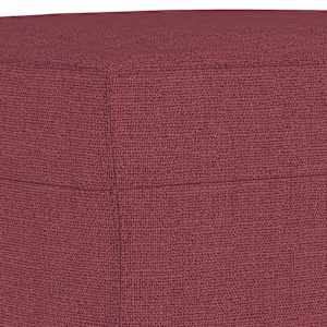 4dílná sedací souprava s poduškami vínová textil - obrázek 8