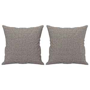 2dílná sedací souprava s polštáři taupe textil - obrázek 6