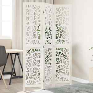 Paravan 3-delni bel trden les pavlovnije