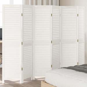 Paravan 6-delni bel trden les pavlovnije