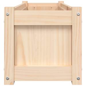 Zahradní truhlík 90 x 31 x 31 cm masivní borové dřevo - obrázek 6