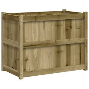 vidaXL aia taimekast, 90 x 50 x 70 cm, immutatud m&auml;nnipuit