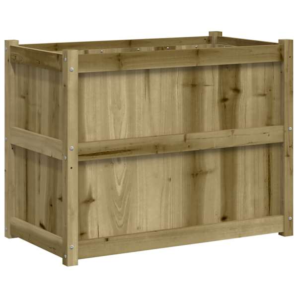 vidaXL aia taimekast, 90 x 50 x 70 cm, immutatud m&auml;nnipuit