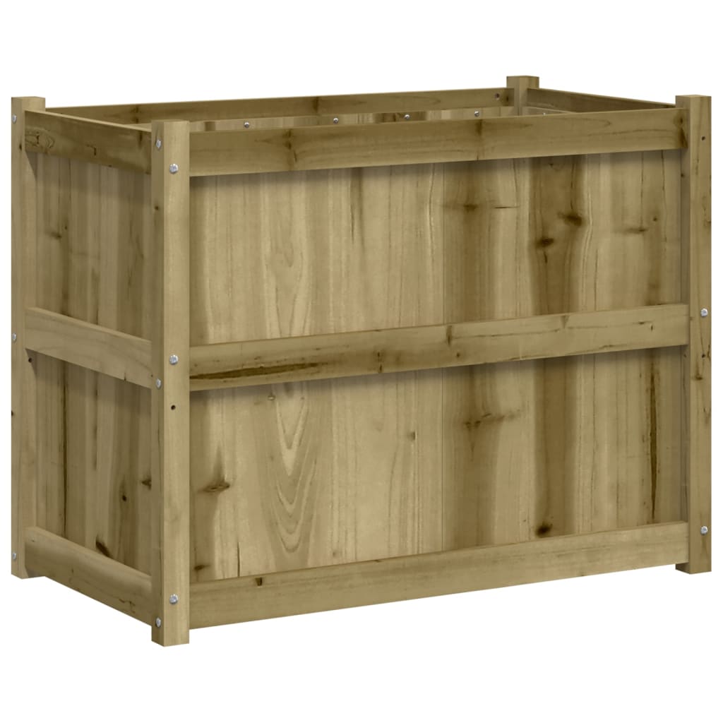 E-shop vidaXL Záhradný kvetináč 90x50x70 cm impregnovaná borovica