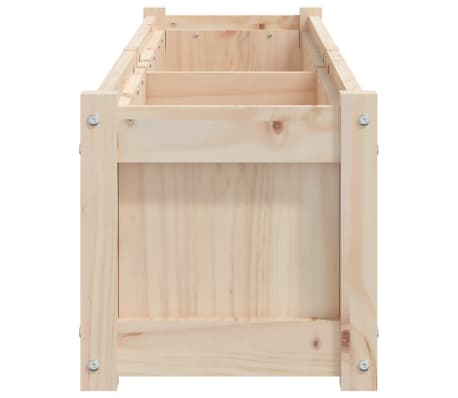 VidaXL Fioriera da Giardino Miele 200x50x70 cm Legno Massello di Pino | Leroy Merlin