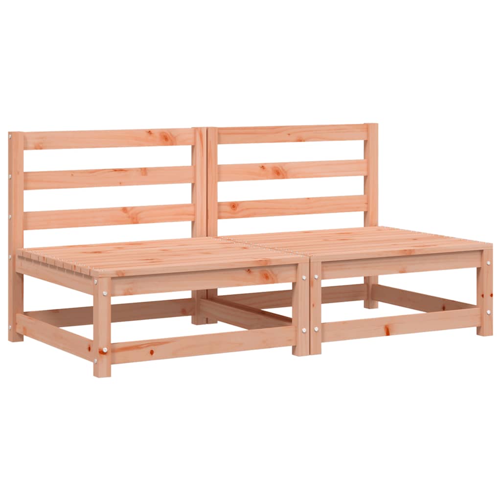 Thumbnail - vidaXL Gartensofas ohne Armlehnen 2 Stk. 70x70x67 cm Douglasienholz