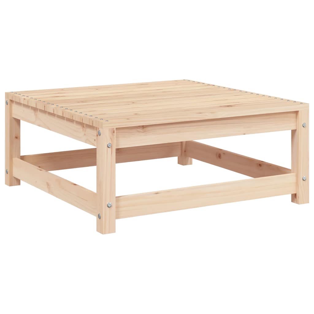 vidaXL Zahradní podnožka 70 x 70 x 30 cm masivní borové dřevo