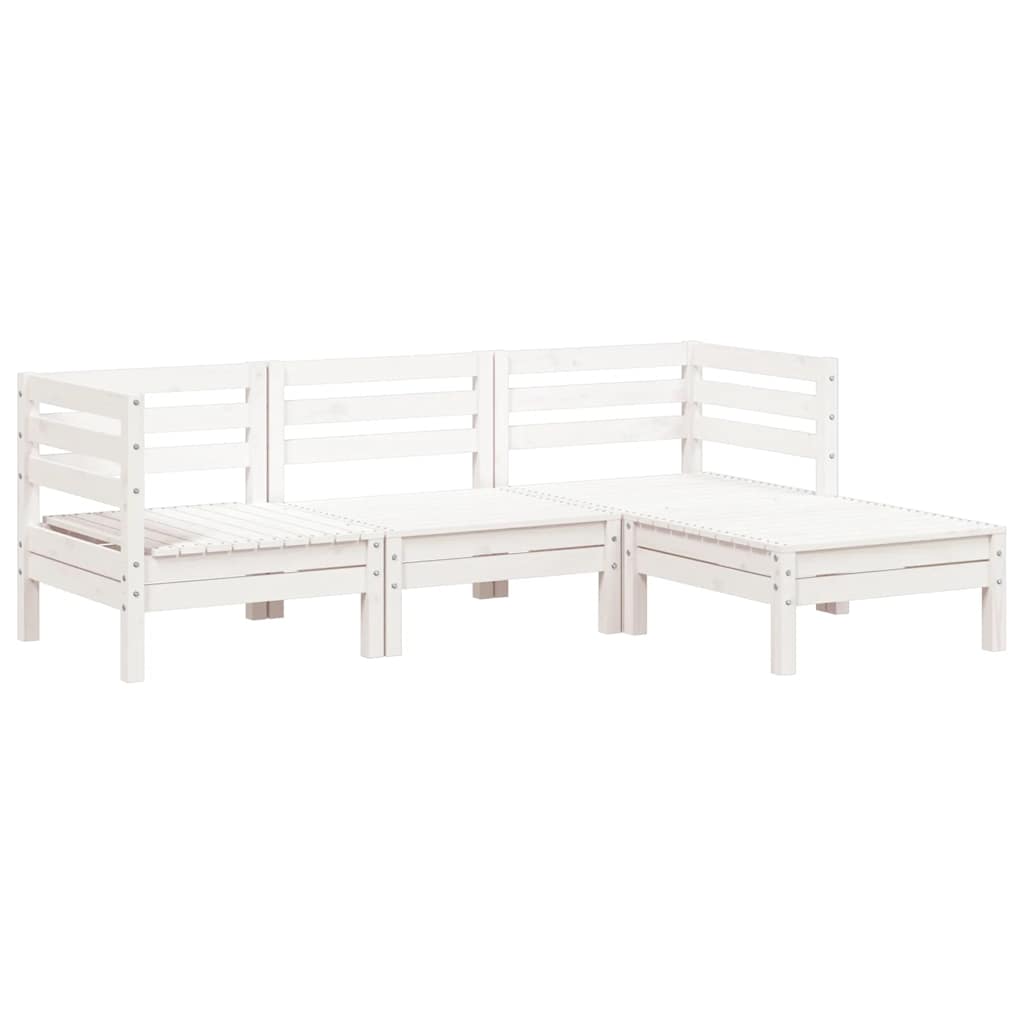 Patio Furniture Outdoor Sectional Conversation Set Solid Wood Pine vidaXL - Picture 92 of 98