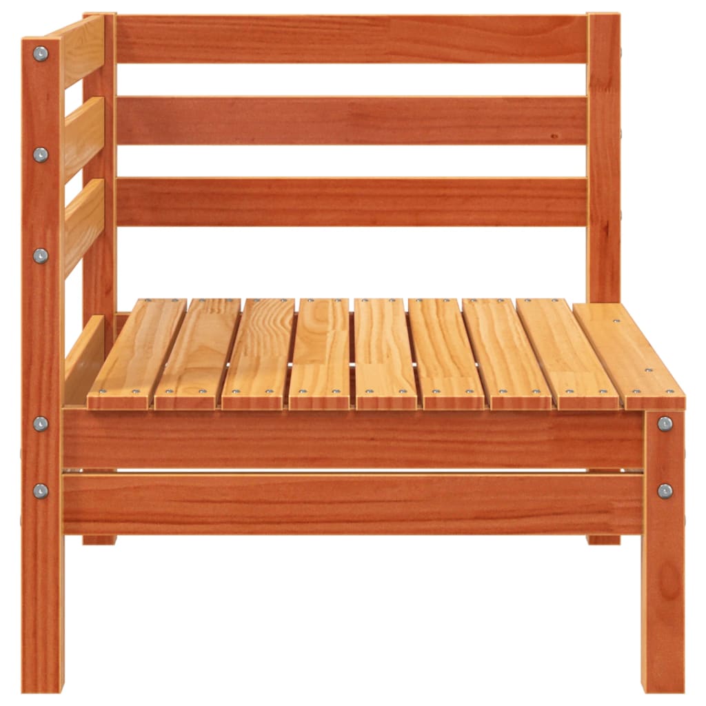 Patio Furniture Outdoor Sectional Conversation Set Solid Wood Pine vidaXL - Picture 71 of 98