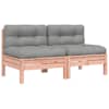 vidaXL Patio Sofa 2-kohaline