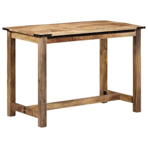 Jedilna miza 110x55x75 cm trden mangov les