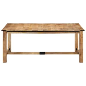 Jídelní stůl 180 x 90 x 75 cm masivní mangovníkové dřevo - obrázek 2