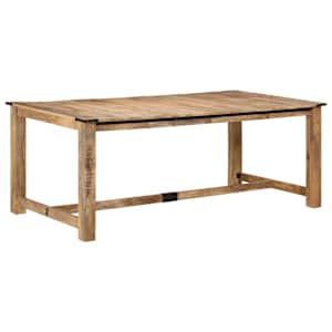 Jídelní stůl 200 x 100 x 75 cm masivní mangovníkové dřevo