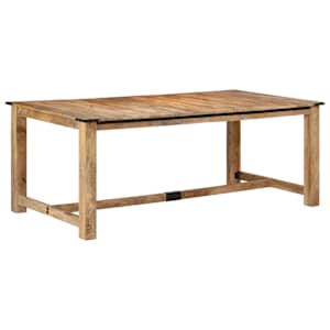 Jídelní stůl 200 x 100 x 75 cm masivní mangovníkové dřevo - obrázek 10