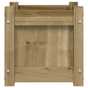 Zahradní truhlík 31 x 31 x 31 cm impregnované borové dřevo - obrázek 5