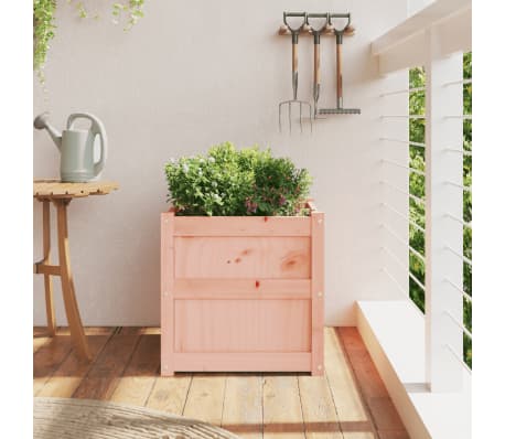 vidaXL Garden Planter 50x50x50 cm Solid Wood Douglas