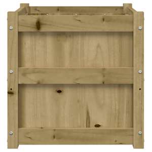 Zahradní truhlík 50 x 50 x 50 cm impregnované borové dřevo - obrázek 5