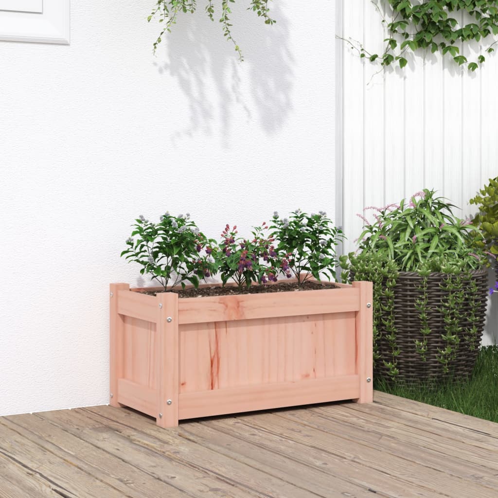 vidaXL Jardinieră de grădină, 60x31x31 cm, lemn masiv Douglas