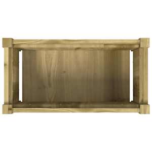 Zahradní truhlík 60 x 31 x 31 cm impregnované borové dřevo - obrázek 8