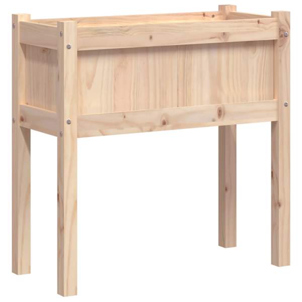vidaXL jalgadega aia taimekast, 70 x 31 x 70 cm, m&auml;nnipuit